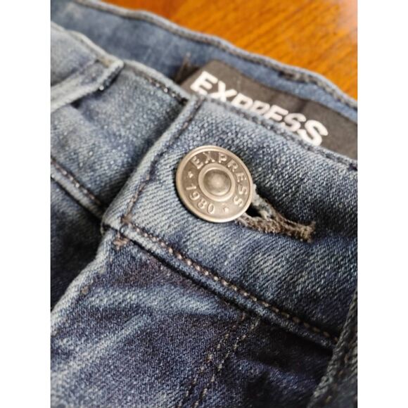Express brand Denim 1980 Jeans Size: 0 (1339) - Picture 2 of 6